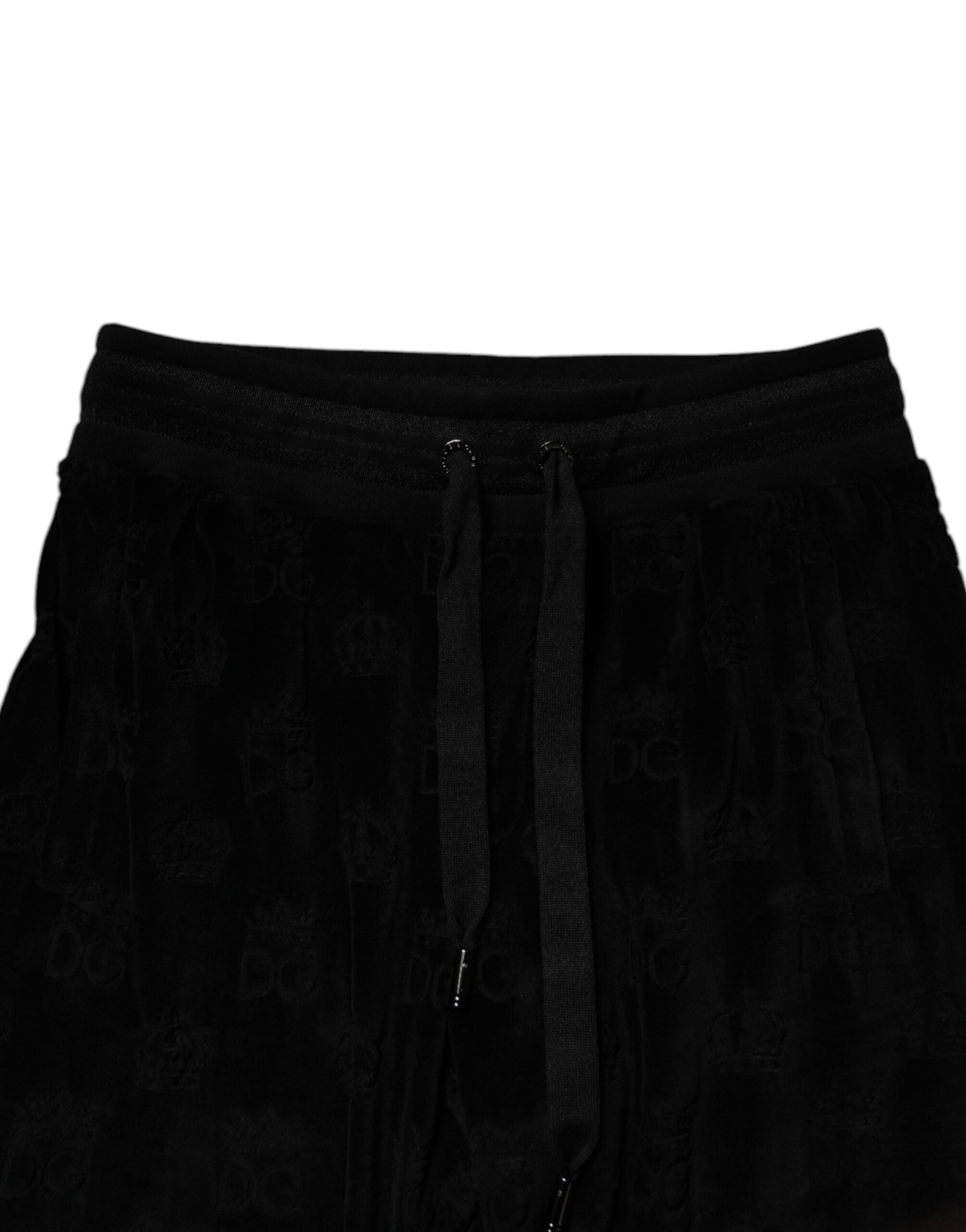 Dolce & Gabbana Black Cotton Jogger Men Sweatpants Pants -   -  Dolce & Gabbana.