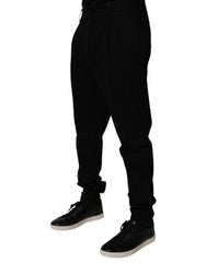 Dolce & Gabbana Black Cotton Stretch Skinny Pants -   -  Dolce & Gabbana.
