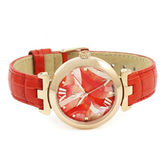GC Orange Leather Watch -   -  GC.