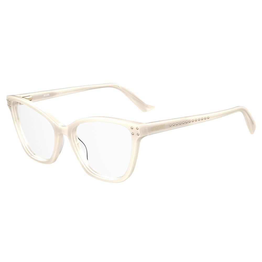 Moschino Cream Acetate Frames -   -  Moschino.