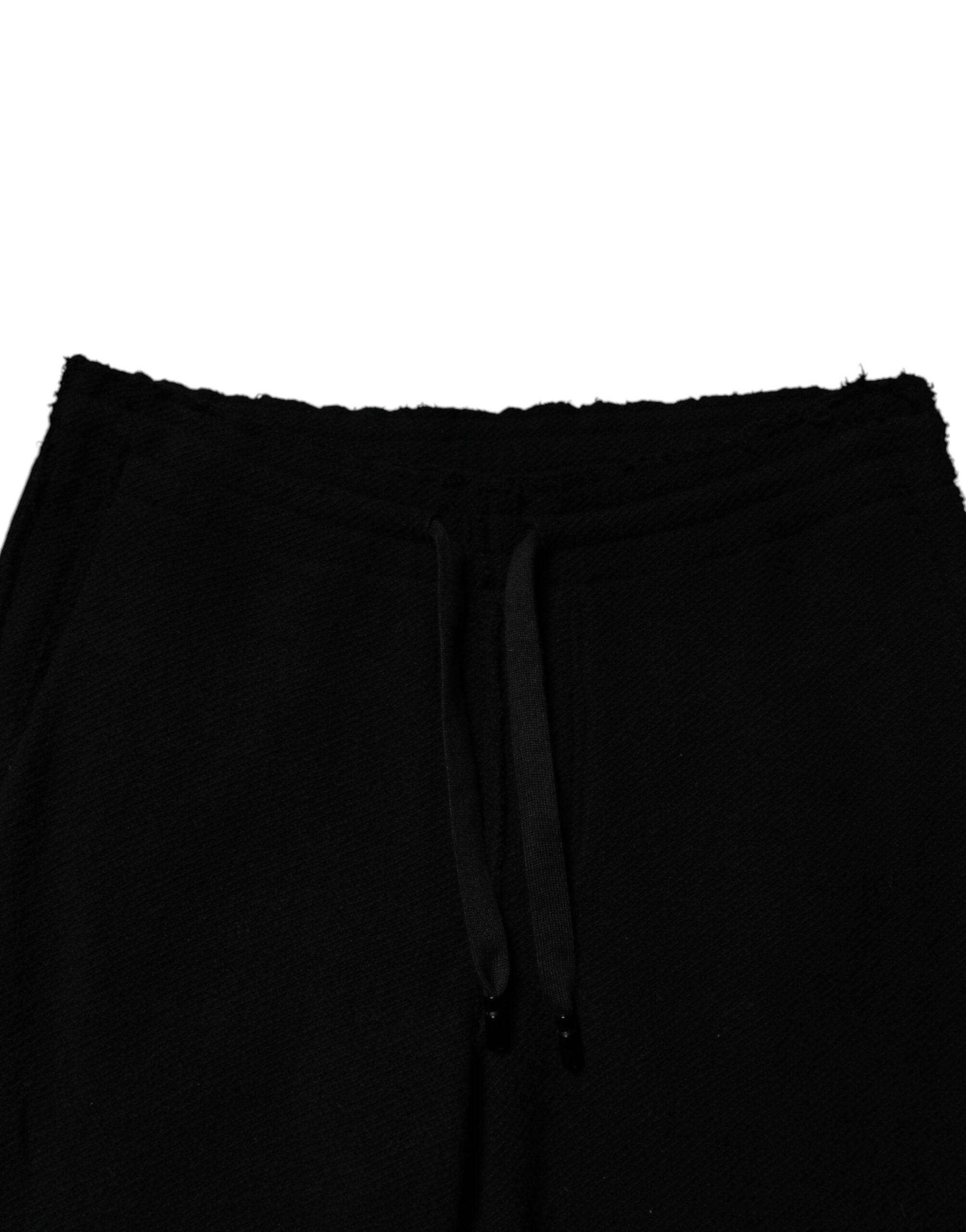 Dolce & Gabbana Black Cashmere Jogger Men Sweatpants Pants -   -  Dolce & Gabbana.