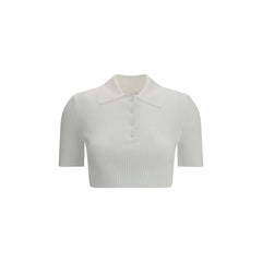 Courrèges Cropped Polo Shirt -   -  Courrèges.