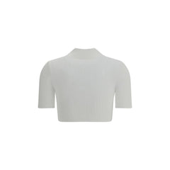 Courrèges Cropped Polo Shirt -   -  Courrèges.