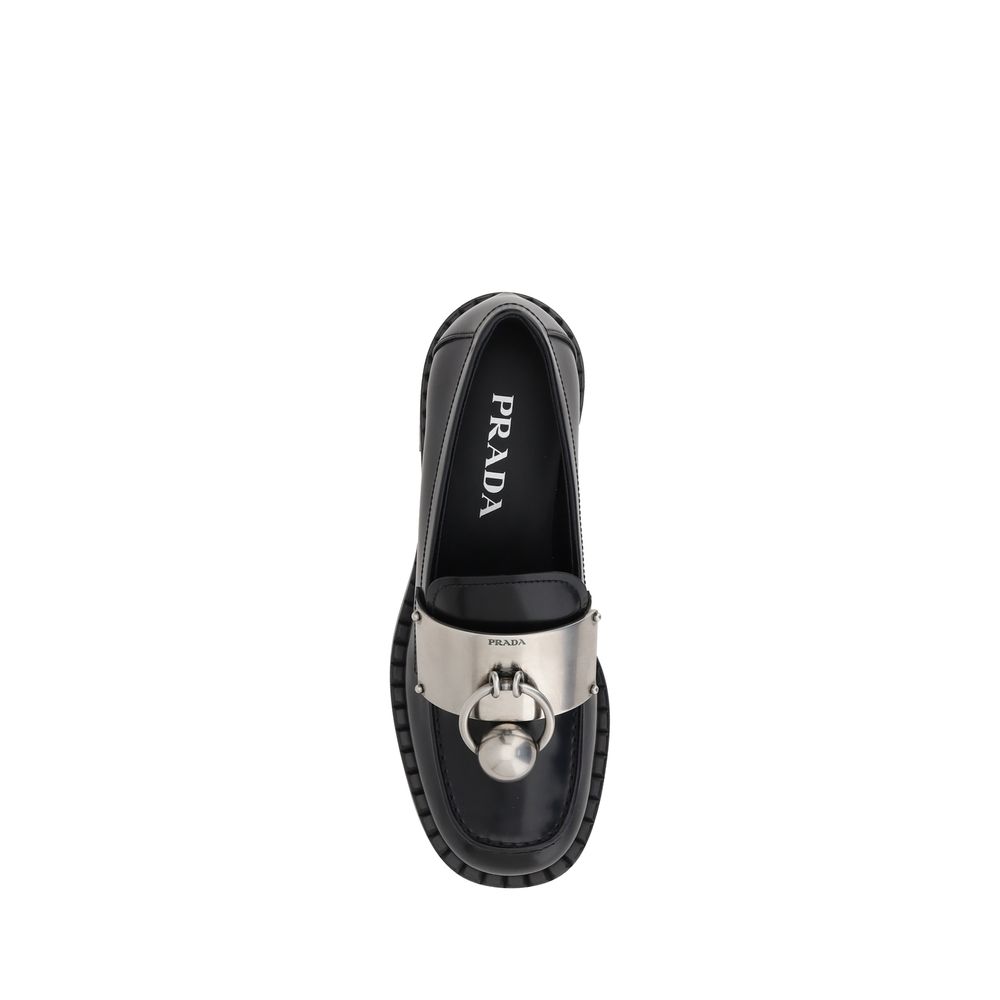 Prada Leather Loafers -   -  Prada.