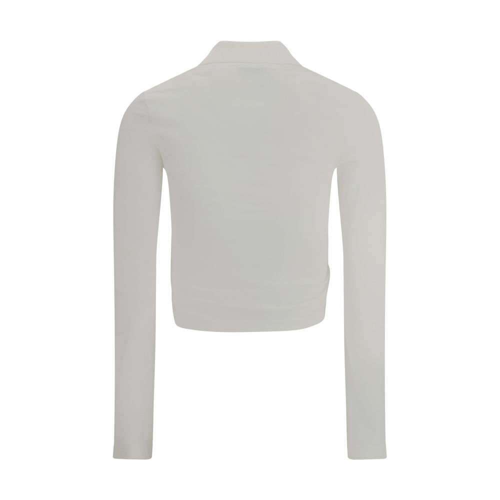 Courrèges Polo with twisted detail -   -  Courrèges.