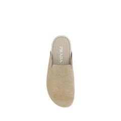 Prada Suede leather Sabots -   -  Prada.