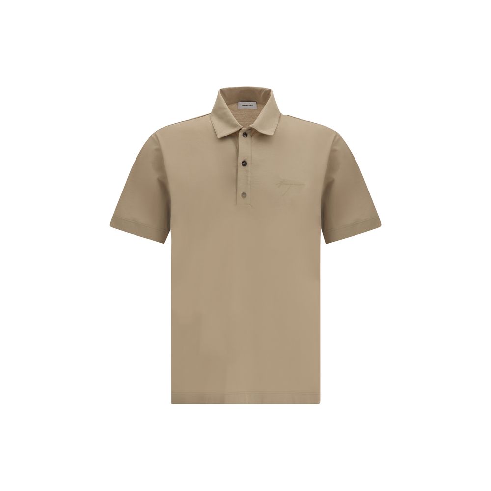 Ferragamo Logoed Polo Shirt -   -  Ferragamo.