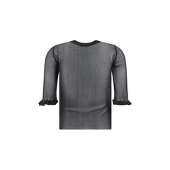Ganni Sheer jacquard Top -   -  Ganni.