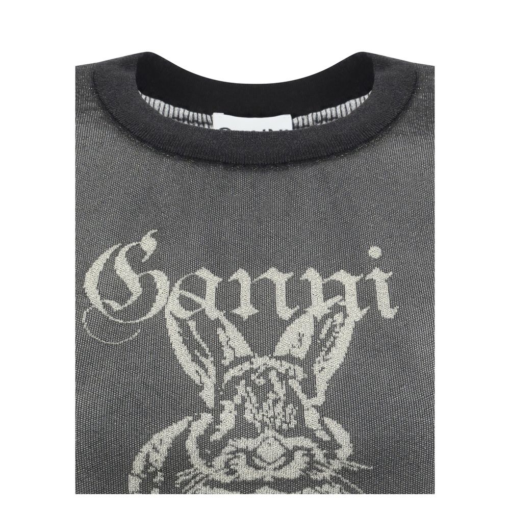 Ganni Sheer jacquard Top -   -  Ganni.