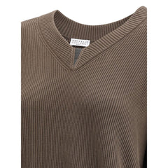 Brunello Cucinelli V-neck Sweater -   -  Brunello Cucinelli.