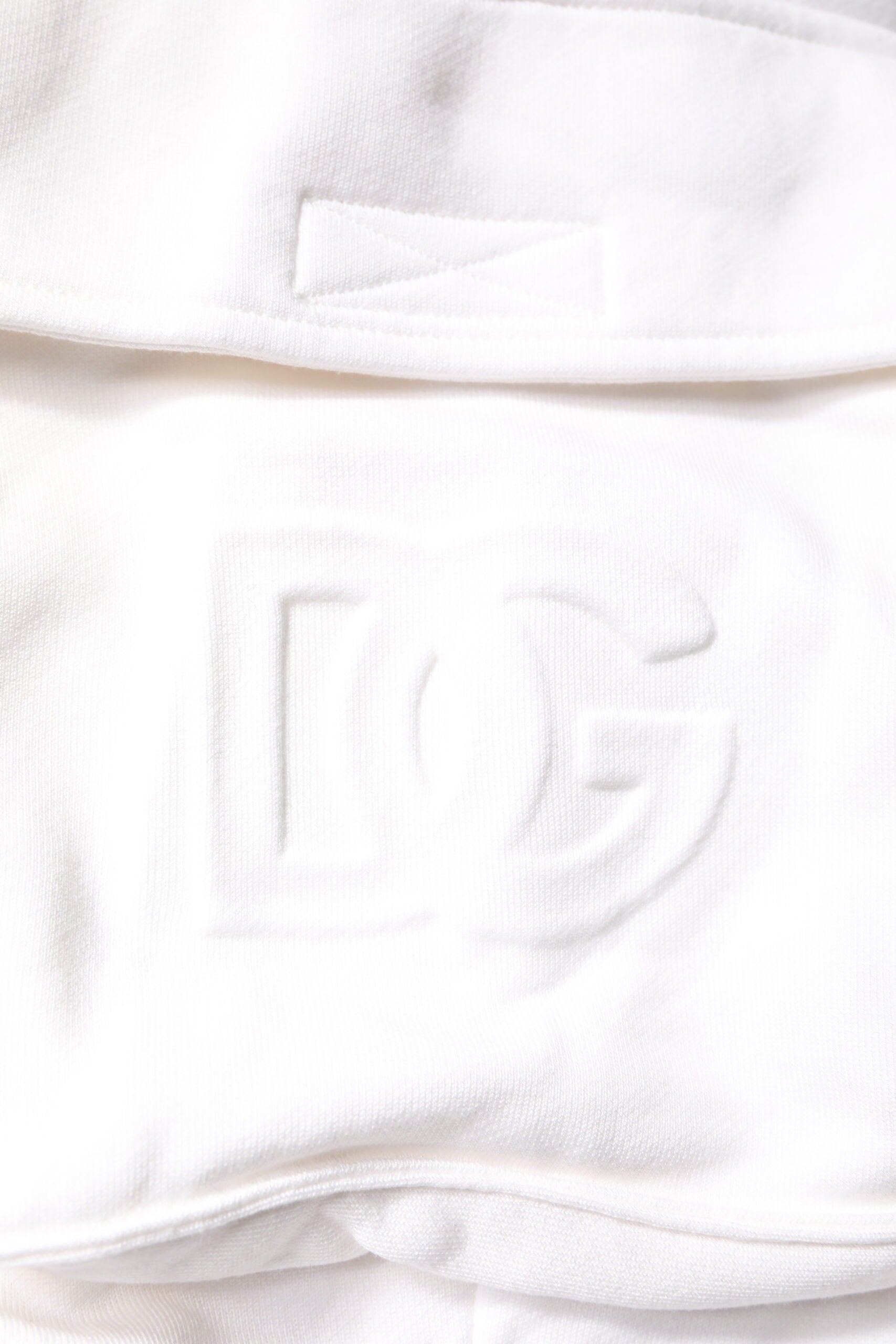 Dolce & Gabbana White Cotton Cargo Bermuda Sweatshorts Shorts -   -  Dolce & Gabbana.