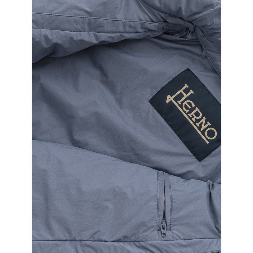 Herno Blue Polyester Jackets & Coat -   -  Herno.