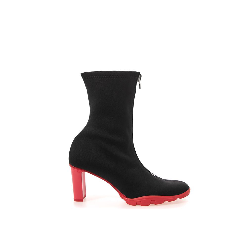 Alexander McQueen Black Neoprene Boot -   -  Alexander McQueen.