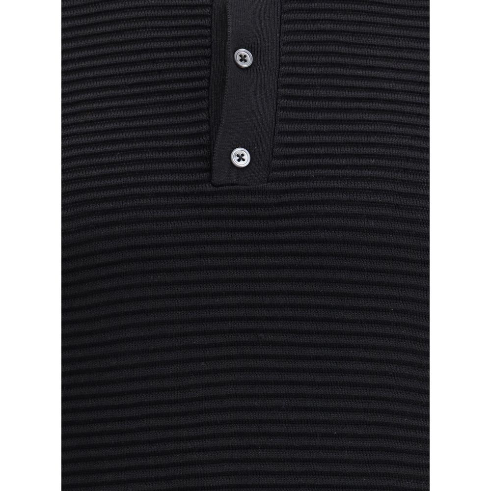Kiton Silk Polo Shirt -   -  Kiton.