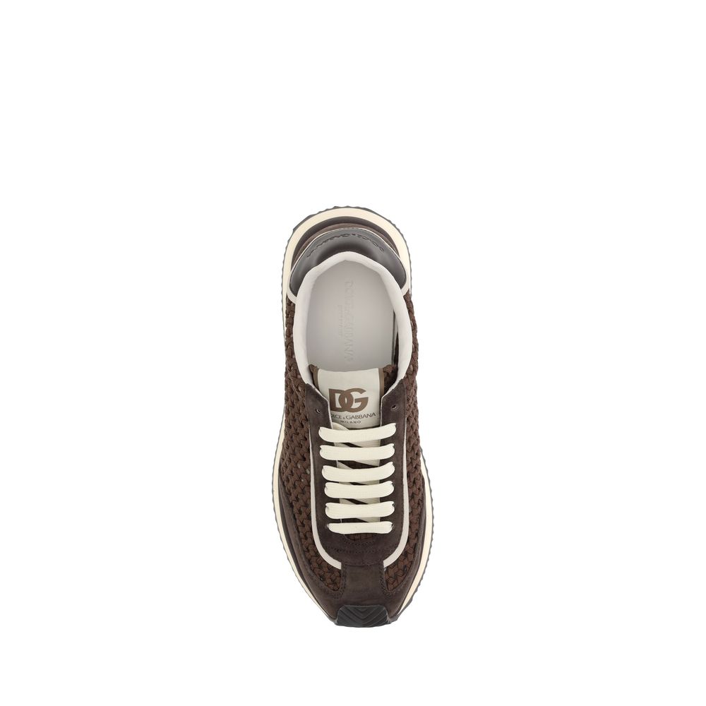 Dolce & Gabbana Woven design Sneakers -   -  Dolce & Gabbana.