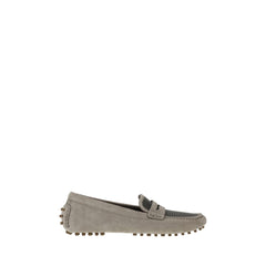 Brunello Cucinelli Suede Leather Loafers -   -  Brunello Cucinelli.