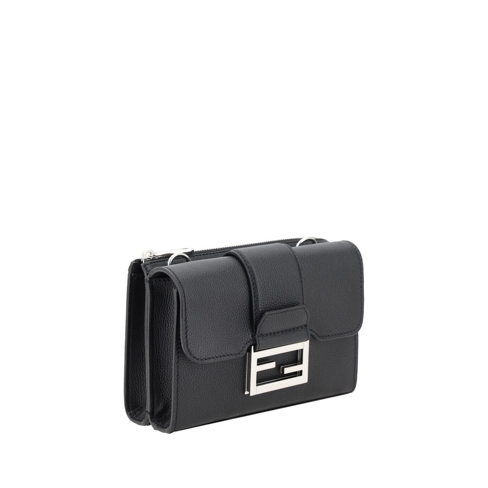 Fendi Double Baguette Shoulder Bag -   -  Fendi.