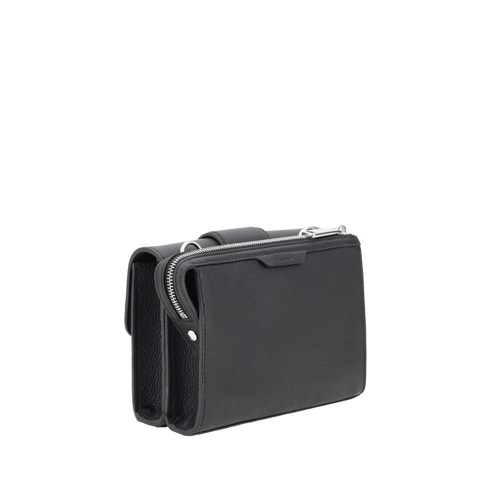 Fendi Double Baguette Shoulder Bag -   -  Fendi.