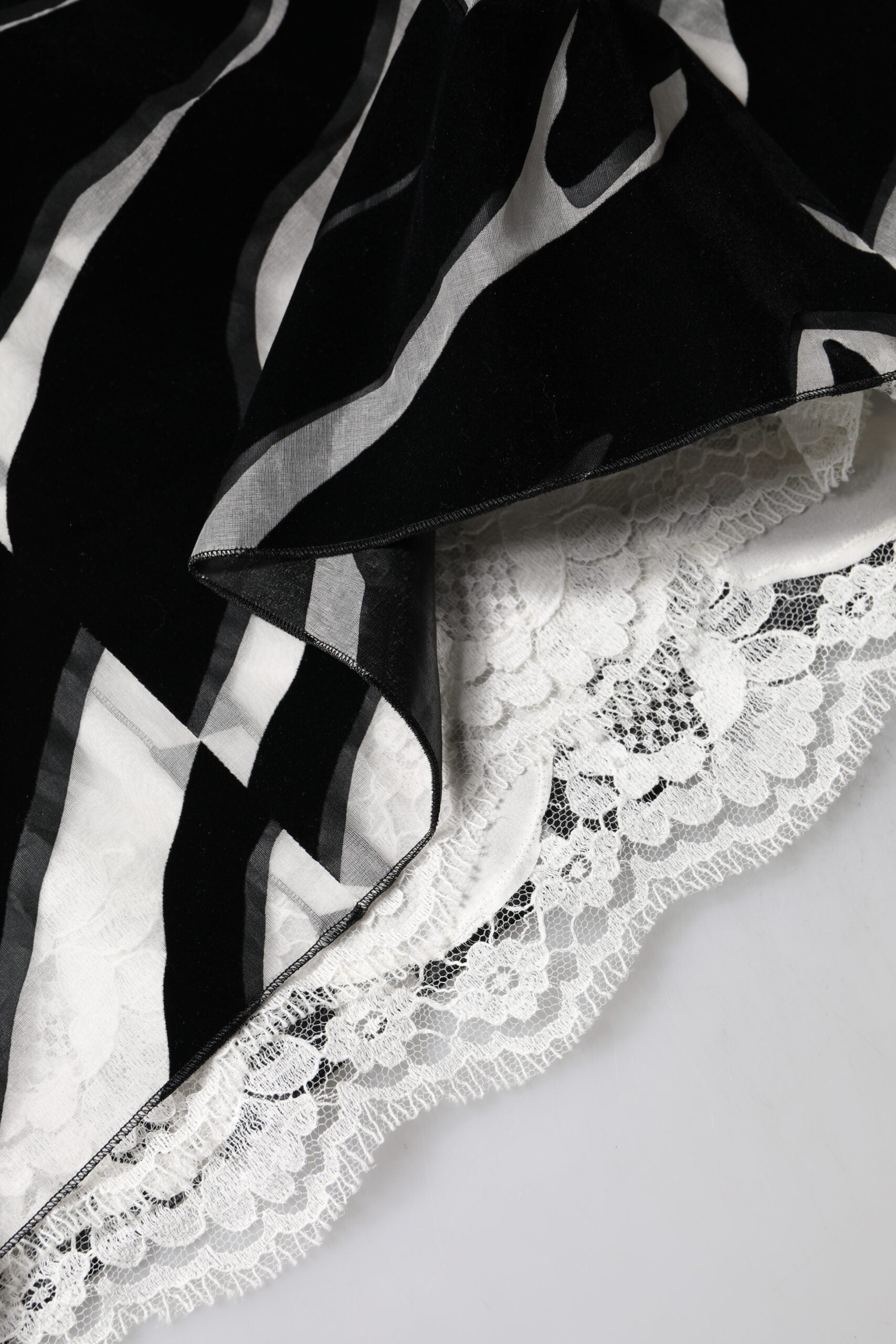 Dolce & Gabbana Black White Zebra A-line Sheath Mini Dress -   -  Dolce & Gabbana.