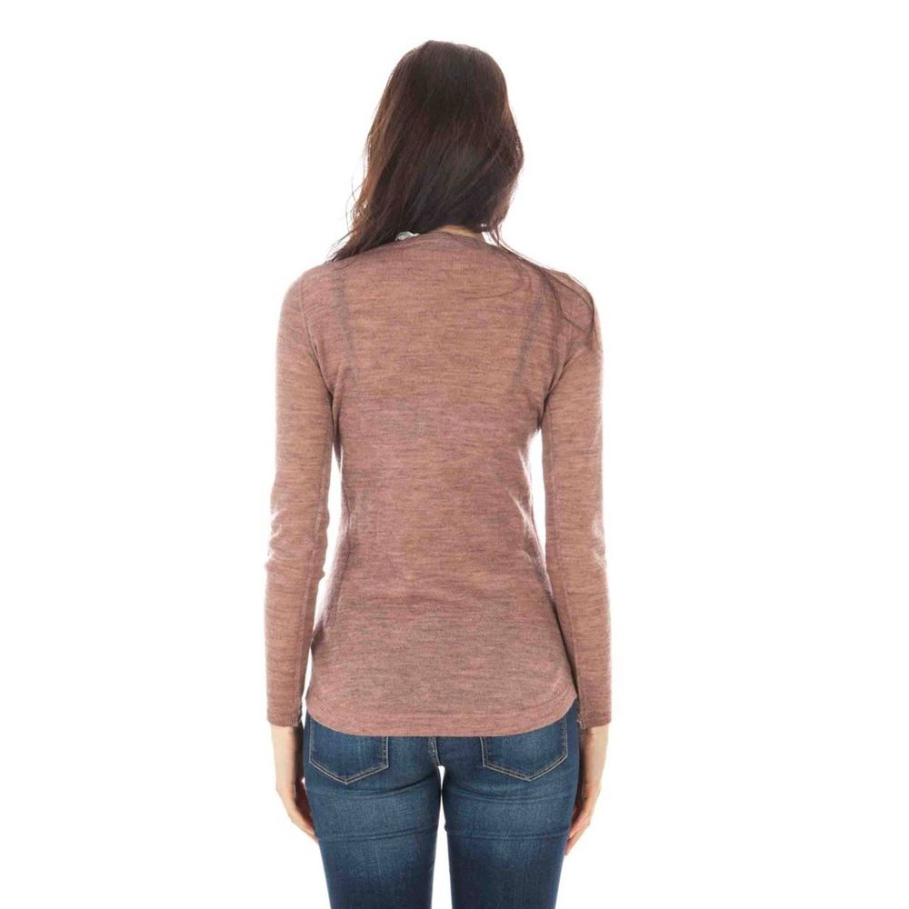 Fred Perry Pink Wool Sweater -   -  Fred Perry.