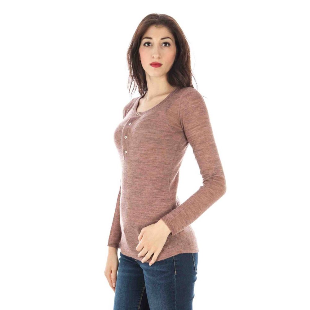 Fred Perry Pink Wool Sweater -   -  Fred Perry.