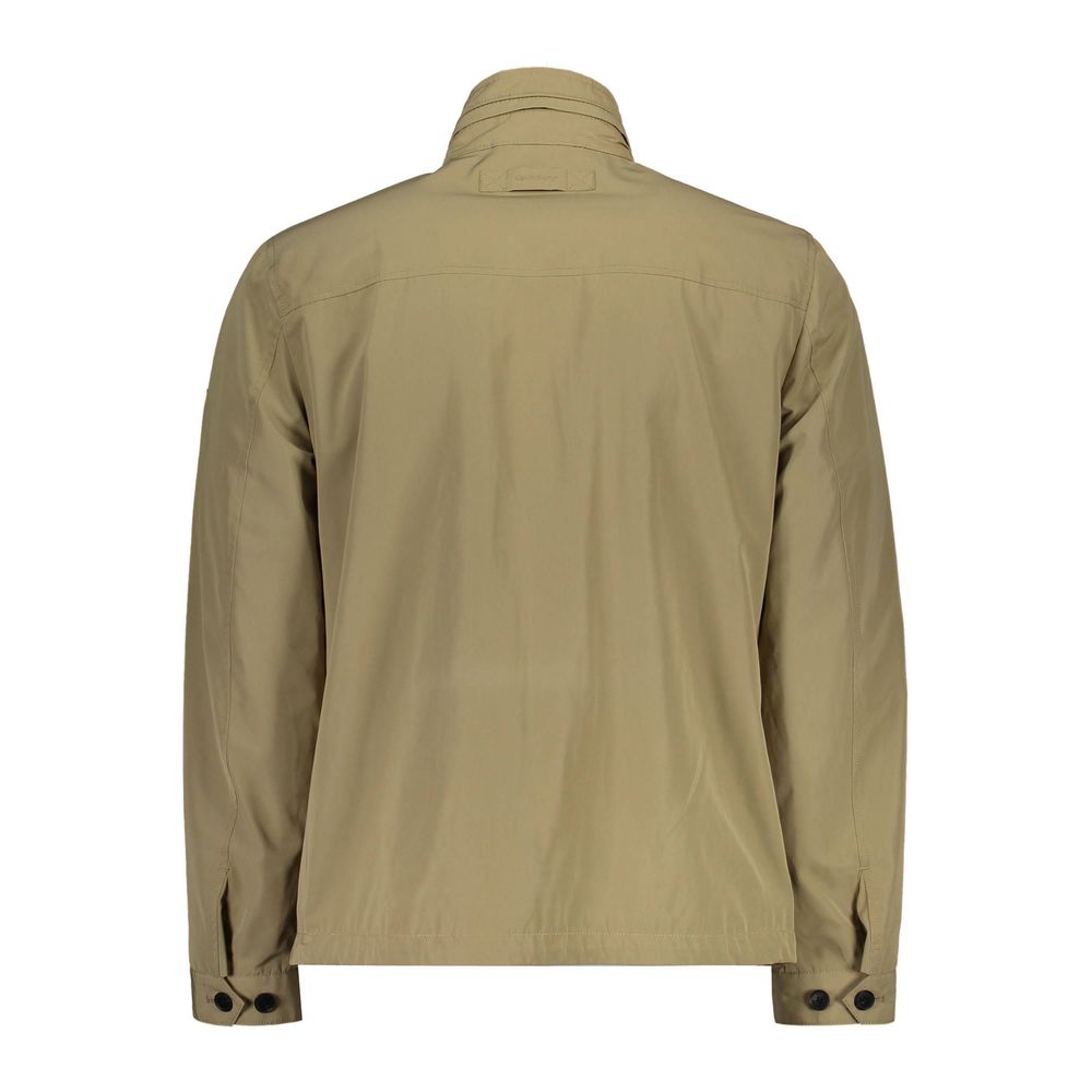 Gant Beige Polyester Men Jacket -   -  Gant.