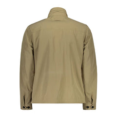 Gant Beige Polyester Men Jacket -   -  Gant.