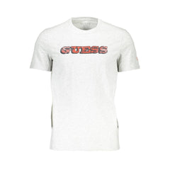 Guess Jeans Gray Cotton Men T-Shirt -   -  Guess Jeans.
