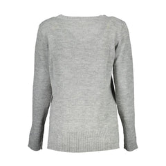 U.S. POLO ASSN. Silver Wool Women Sweater -   -  U.S. POLO ASSN..