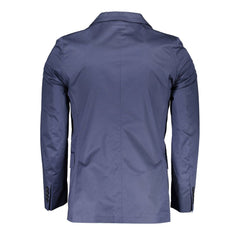 Gant Blue Cotton Men Jacket -   -  Gant.