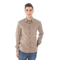 Costume National Green Cotton Men Shirt -   -  Costume National.