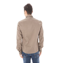 Costume National Green Cotton Men Shirt -   -  Costume National.