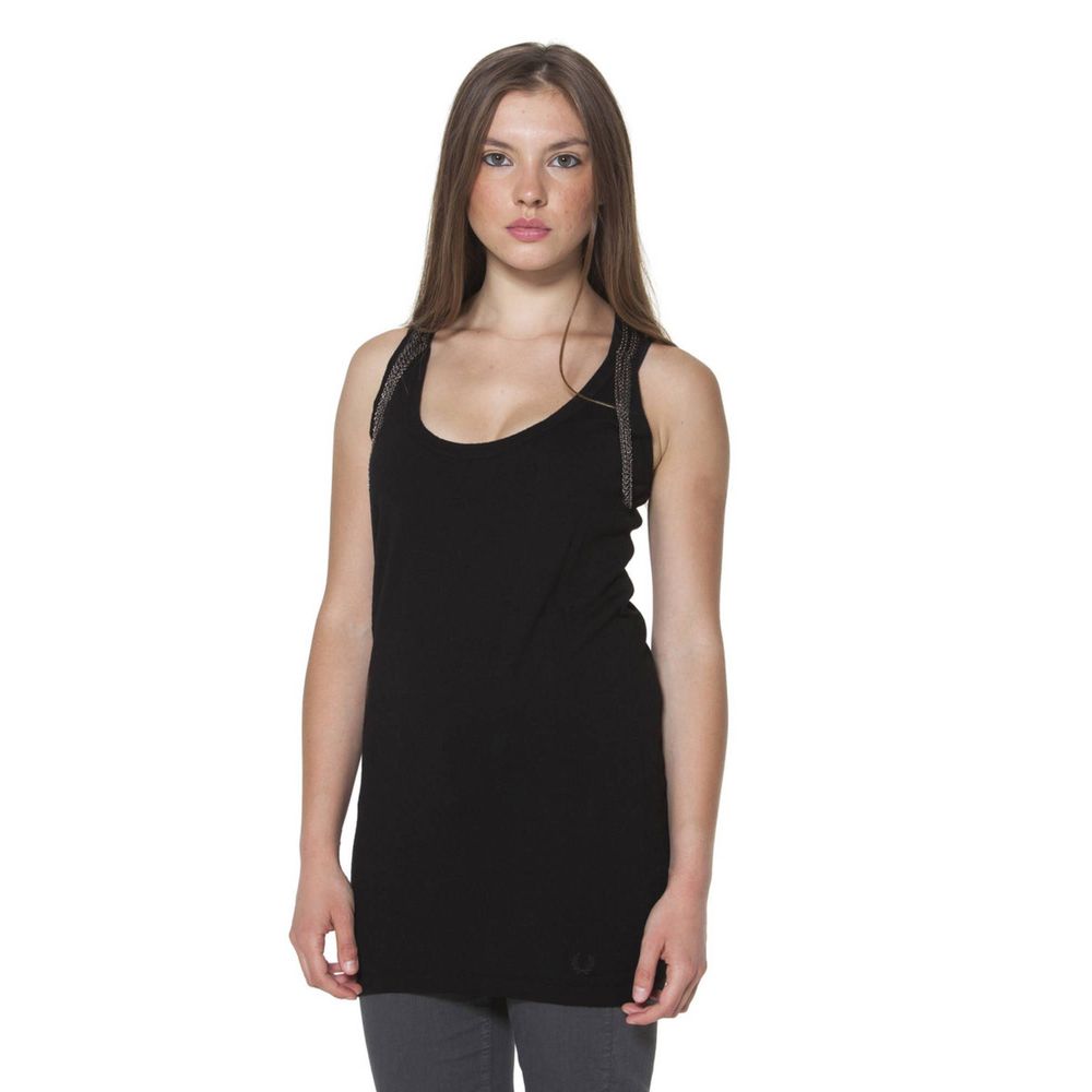 Fred Perry Black Polyester Unisex Tank -   -  Fred Perry.