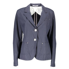 Gant Blue Cotton Women Jacket -   -  Gant.