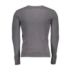 U.S. POLO ASSN. Gray Cotton Men Sweater -   -  U.S. POLO ASSN..