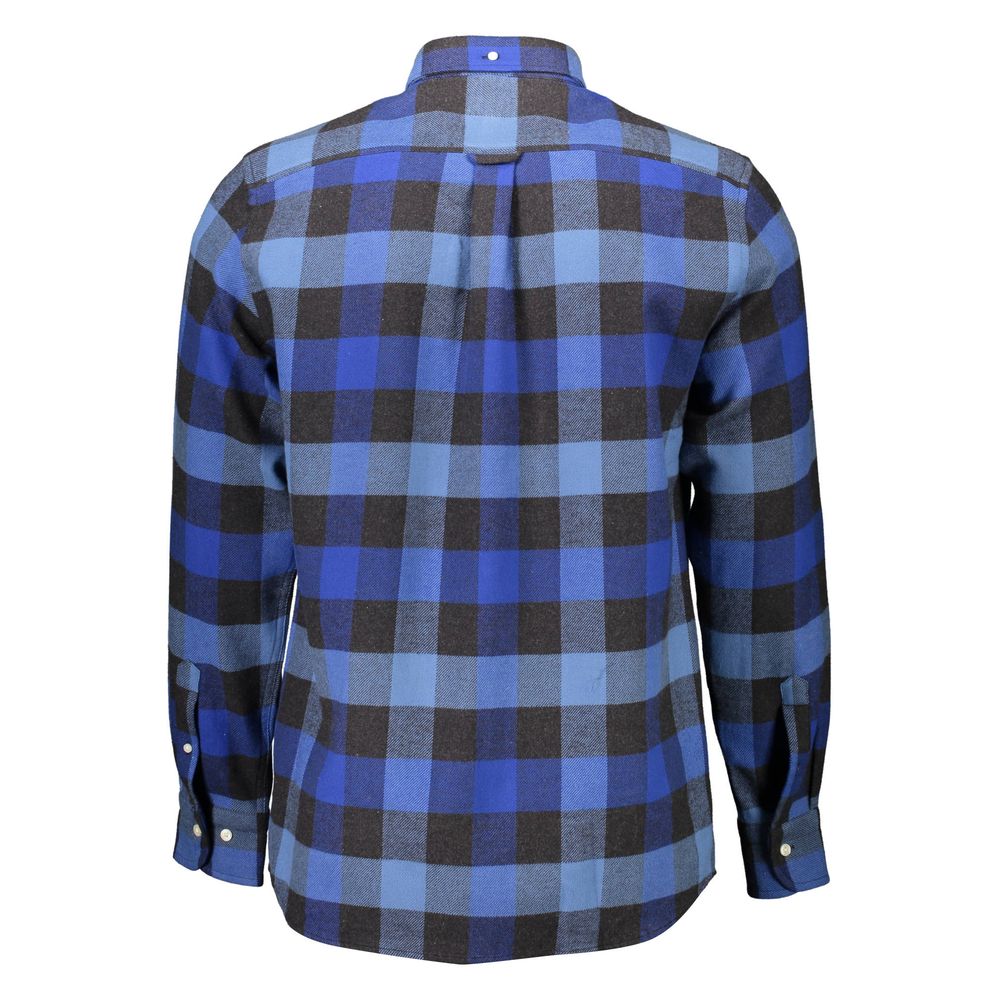Gant Blue Cotton Men Shirt -   -  Gant.