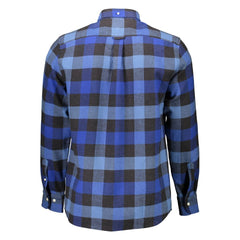 Gant Blue Cotton Men Shirt -   -  Gant.