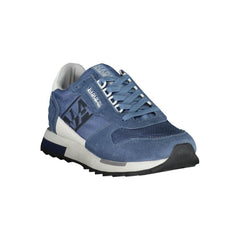 Napapijri Blue Polyester Men Sneaker -   -  Napapijri.