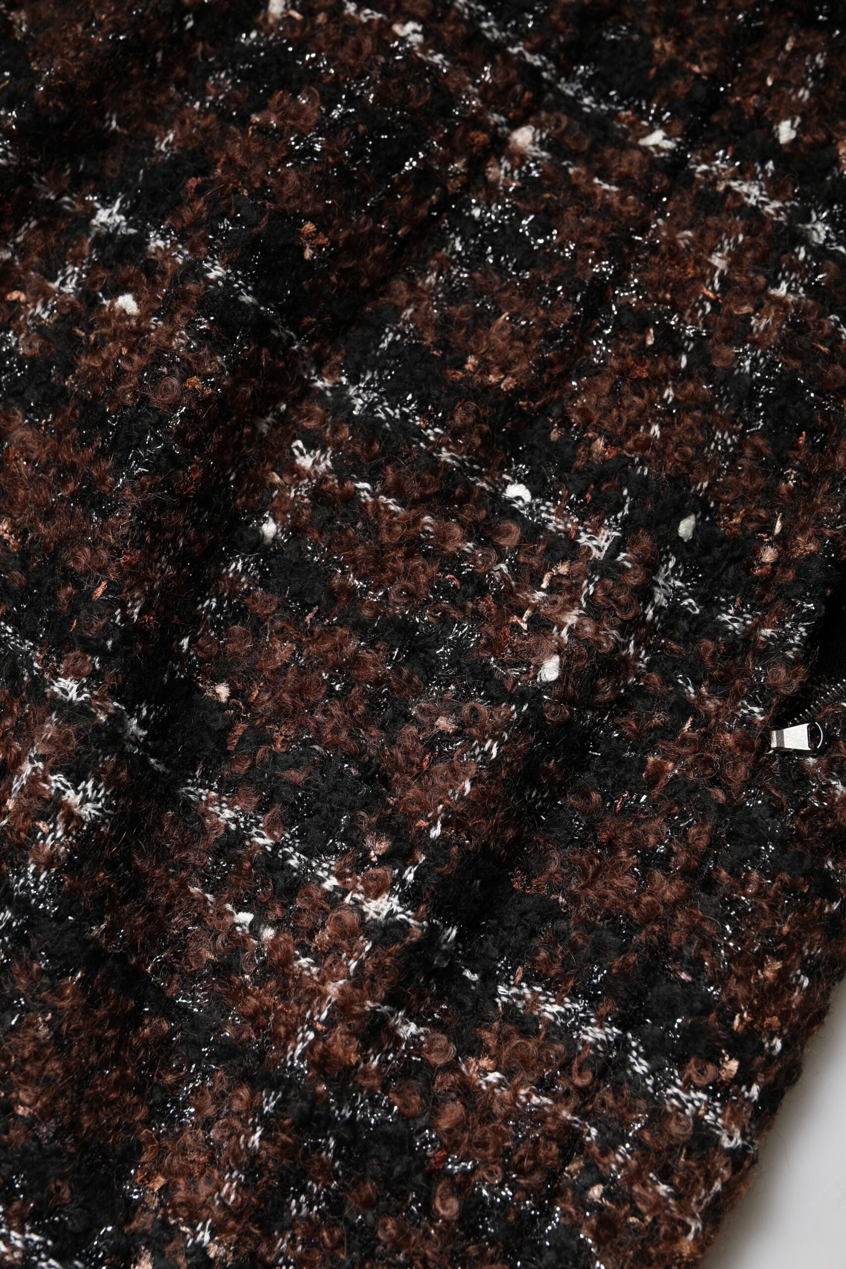 Dolce & Gabbana Multicolor High Waist Tartan Tweed Pencil Cut Skirt -   -  Dolce & Gabbana.
