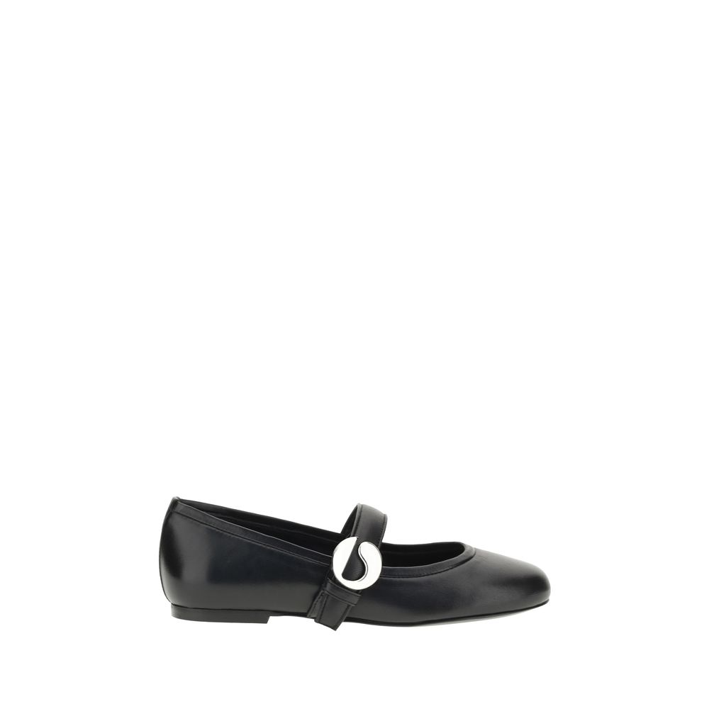 Coperni Leather Ballerinas -   -  Coperni.
