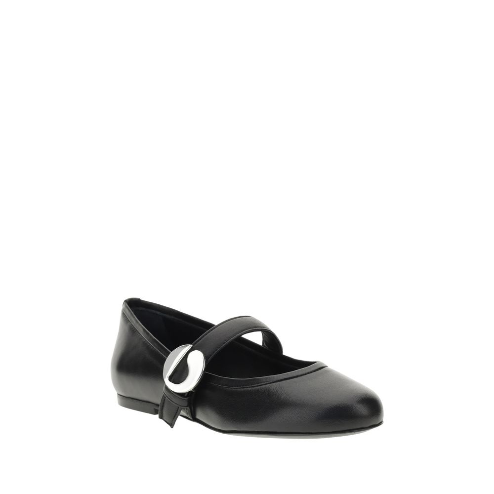 Coperni Leather Ballerinas -   -  Coperni.