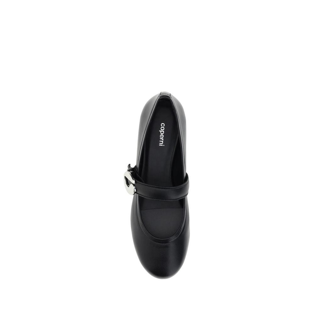 Coperni Leather Ballerinas -   -  Coperni.