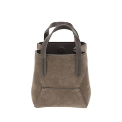 Brunello Cucinelli Suede Shoulder Bag -   -  Brunello Cucinelli.