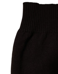 Dolce & Gabbana Brown Cashmere Knitted Neck Warmer Foulard Scarf -   -  Dolce & Gabbana.