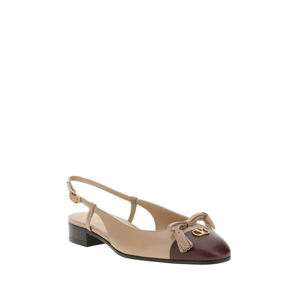 Valentino Garavani Valet Du Roi Ballerinas -   -  Valentino Garavani.