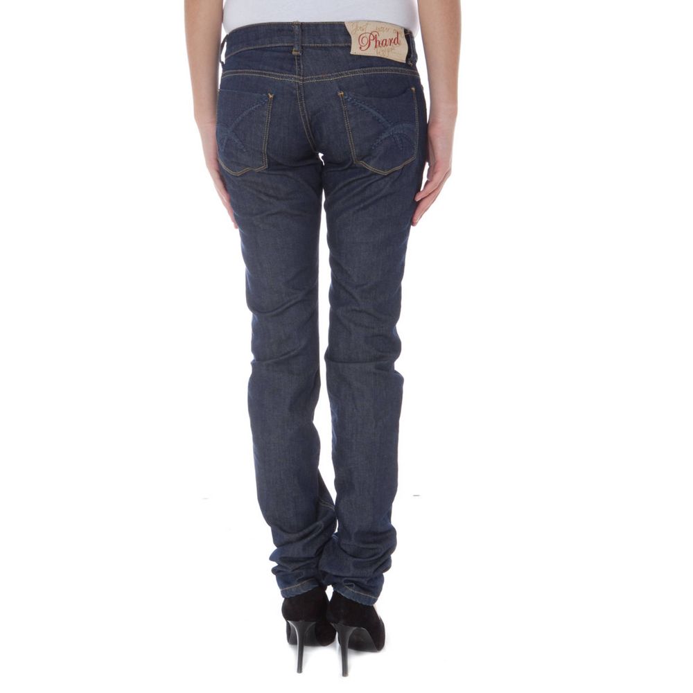 Phard Blue Cotton Jeans & Pant -   -  Phard.