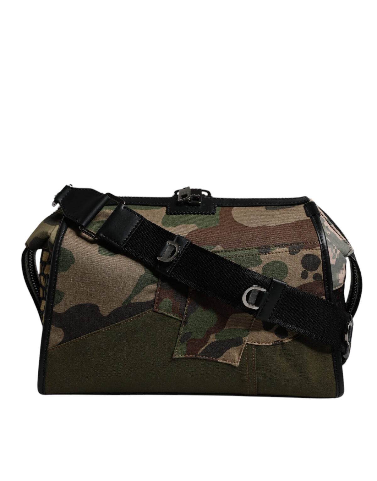 Dolce & Gabbana Multicolor Camouflage Patchwork Crossbody Bag -   -  Dolce & Gabbana.