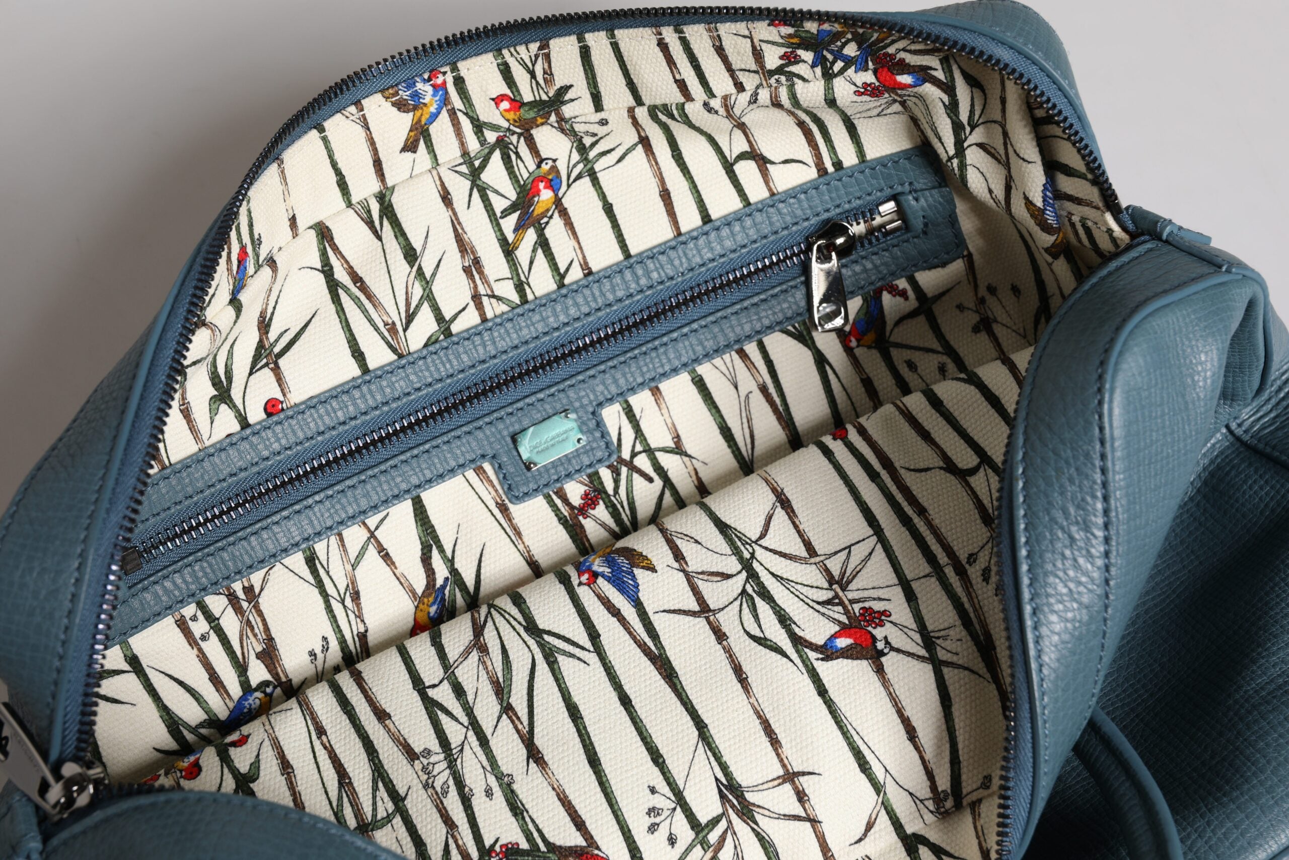 Dolce & Gabbana Blue Logo Double Handle Messenger Briefcase Bag -   -  Dolce & Gabbana.