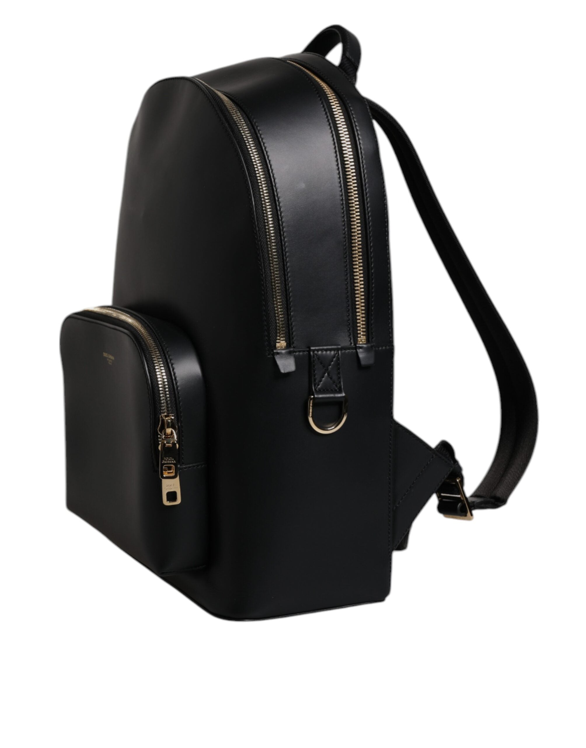 Dolce & Gabbana Black DG Leather Logo Print Travel Back Pack Bag -   -  Dolce & Gabbana.