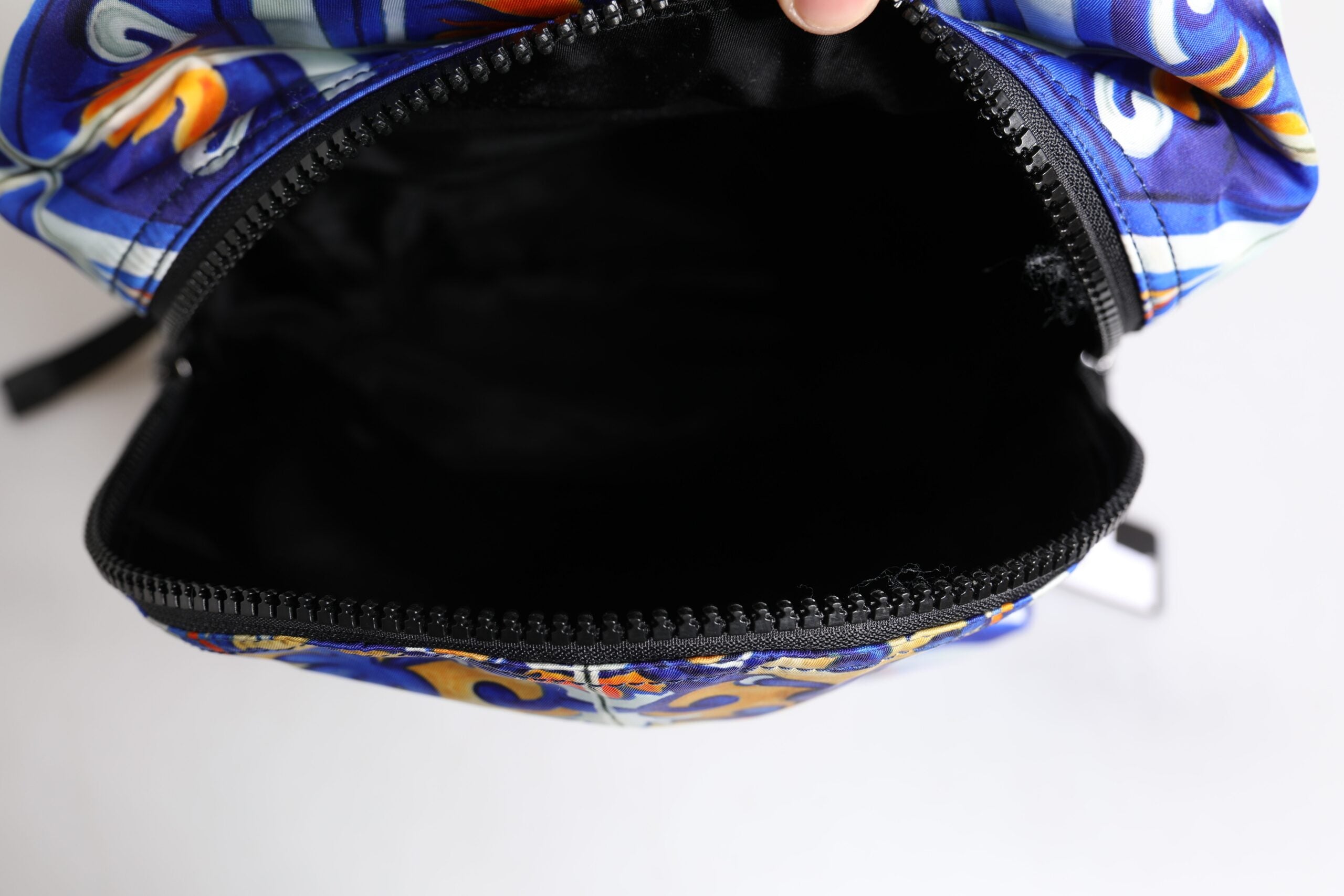 Dolce & Gabbana Multicolor Majolica Print Nylon Travel Backpack Bag -   -  Dolce & Gabbana.